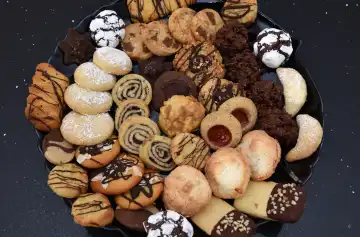 Christmas pastries