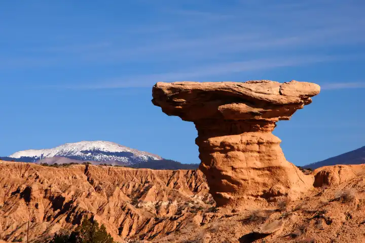Felsen in der Landschaft New Mexicos