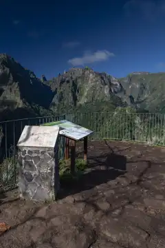 Aussichtspunkt, Ribeiro Frio,  Insel Madeira, Portugal