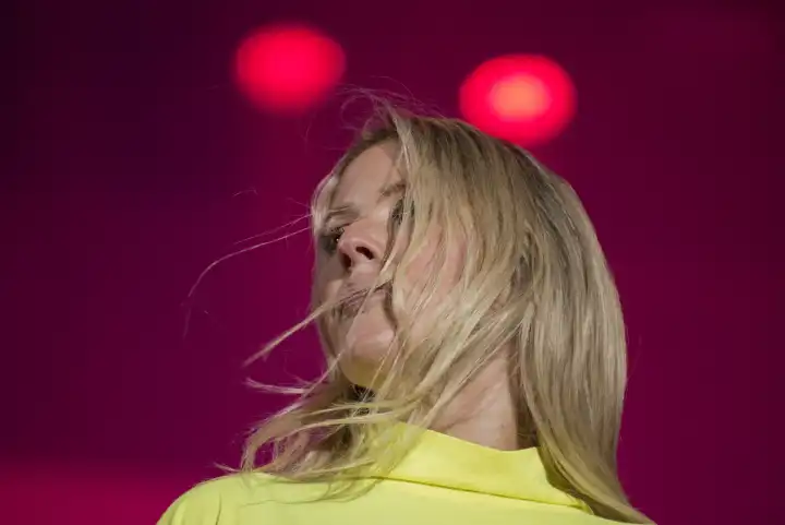 Turku, Finnland. 5. Juli 2019. Ellie Goulding performt auf dem 50. Ruisrock Festival.