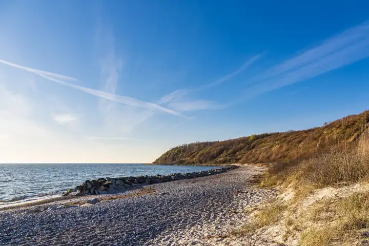 Beach in Kloster on the island of Hiddensee.