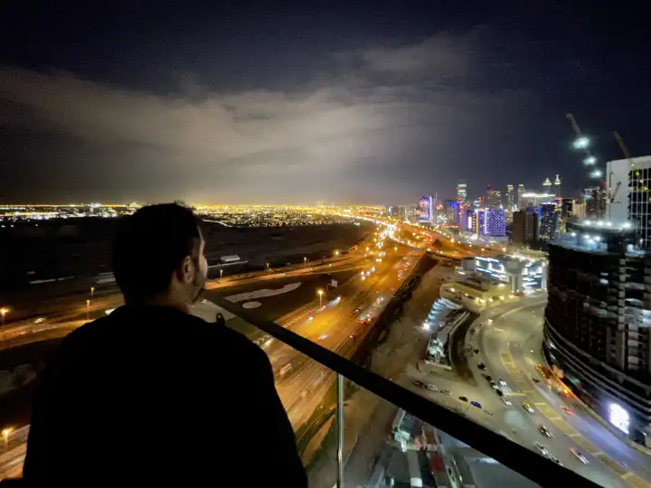 Blick über Dubai
