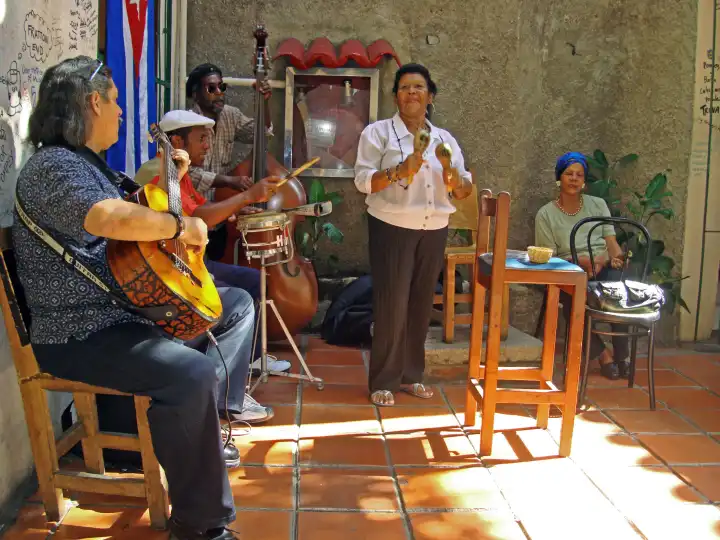 Musiker in Santiago de Cuba