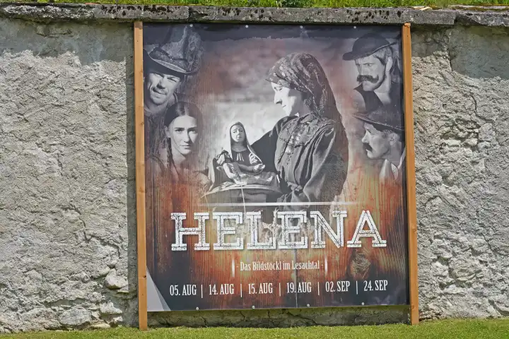 Plakat Helena im Lesachtal in Kärnten