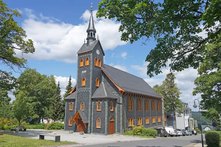 Town church Neuhaus am Rennweg in Thuringia