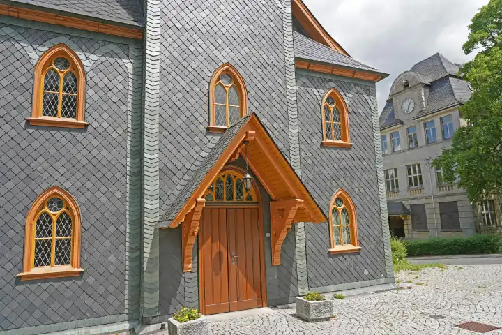 Town church Neuhaus am Rennweg in Thuringia