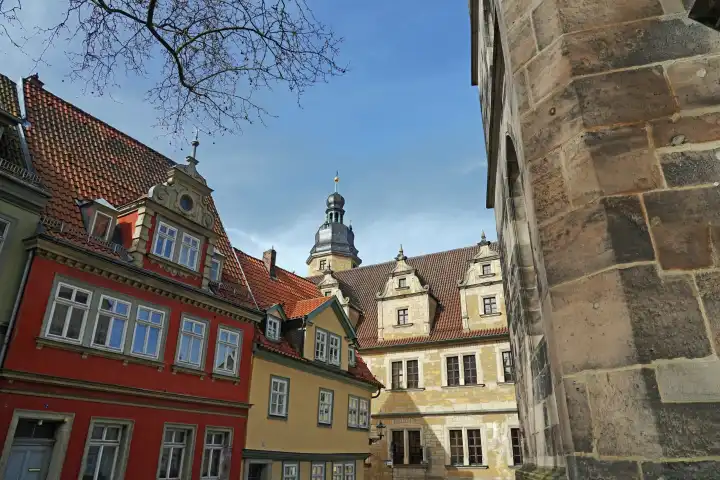 Morizkirche and church square Coburg