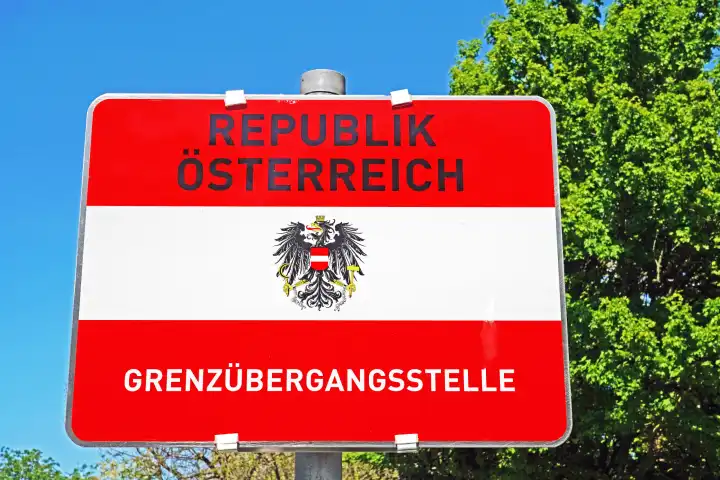 Schild Republik Österreich