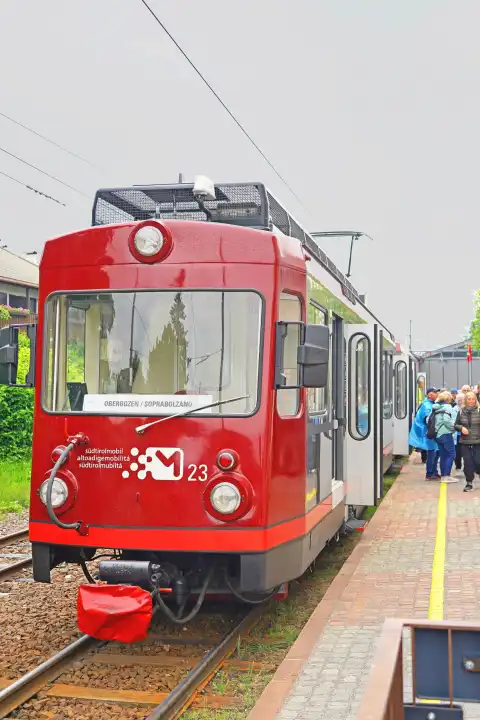 Schmalspurbahn in Oberbozen