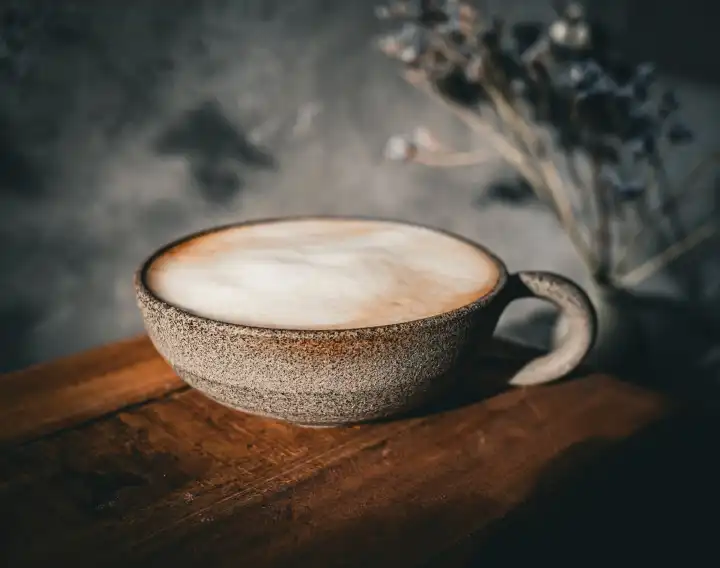 Fresh cappuccino