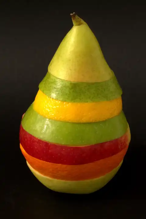 colored pear