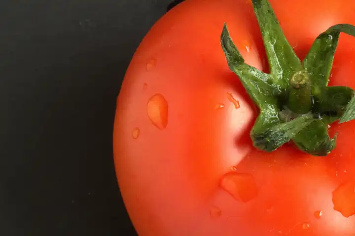 riesen tomate nahaufnahme