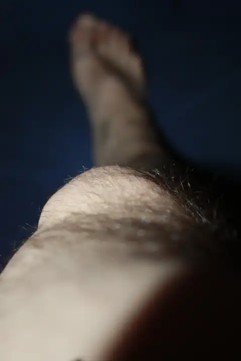leg from above