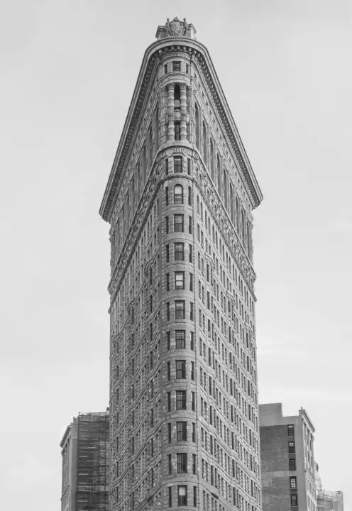 Flatiron Building in New York USA