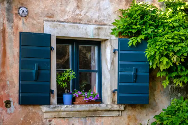 picturesque window in Istria