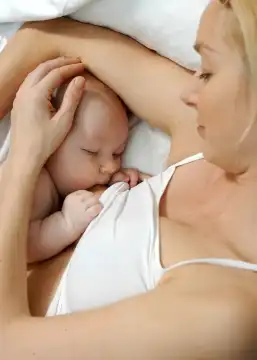 baby is breastfed