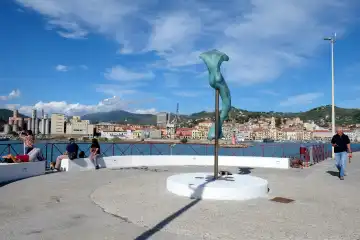 Forma Sirena Port of Oneglia Imperia Liguria Italy