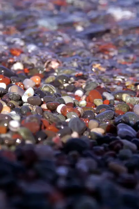 Beach with pebbles Version C