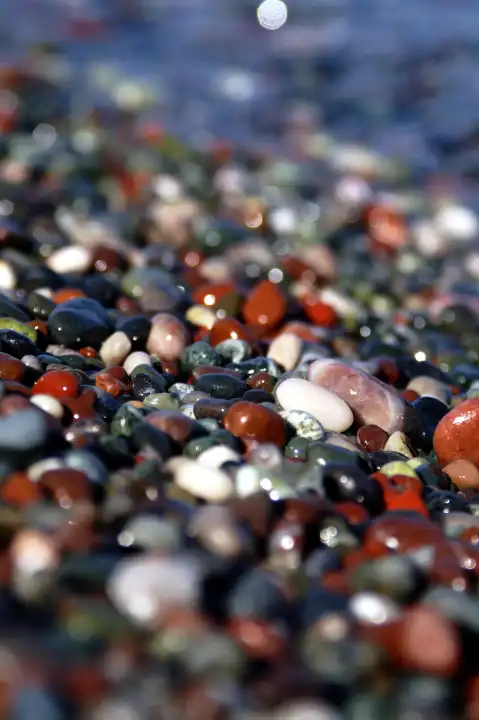 Beach with pebbles Version A