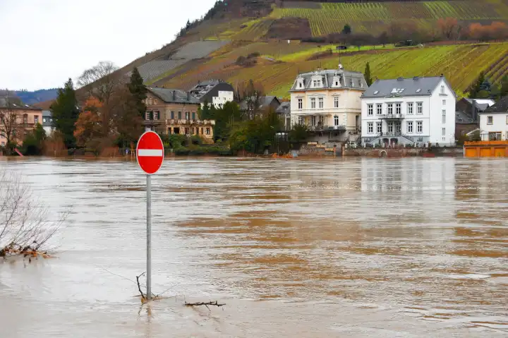 8.1.2011 Hochwasser in Traben-Trarbach