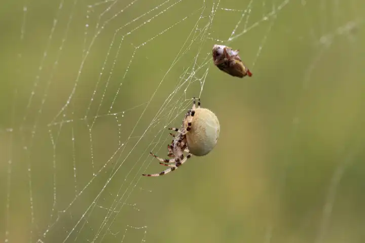 In the spiderweb