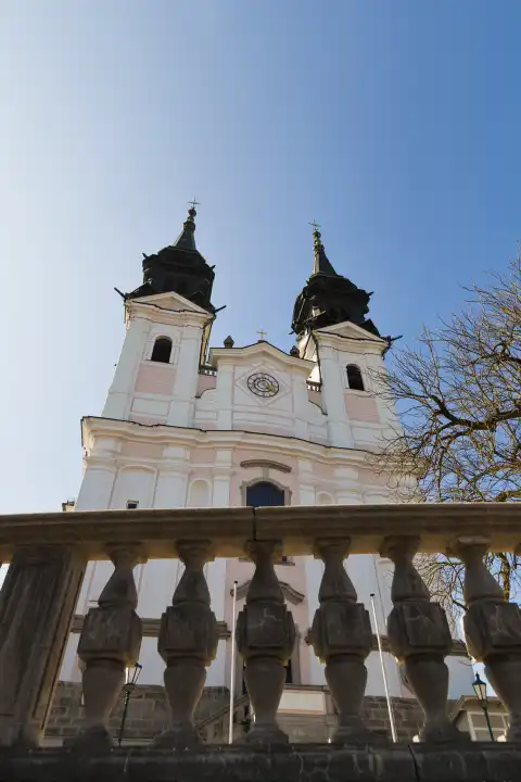 pilgrimage church on the Pöstlingberg in Linz, Upper Austria, Austria, Europe