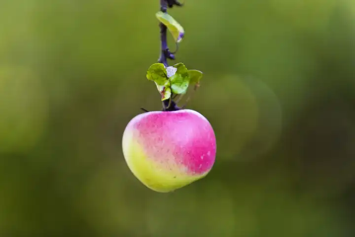 apple on a limb