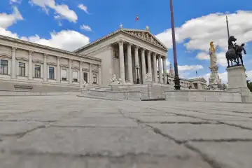 Parlament in Wien, Ã–sterreich, Europa