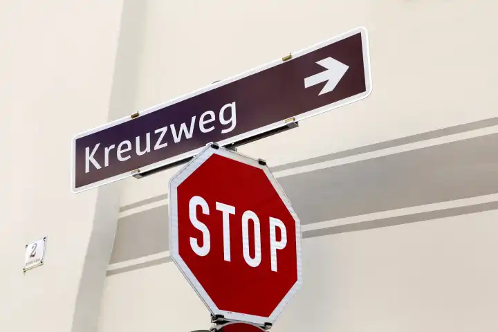 Stop, Kreuzweg