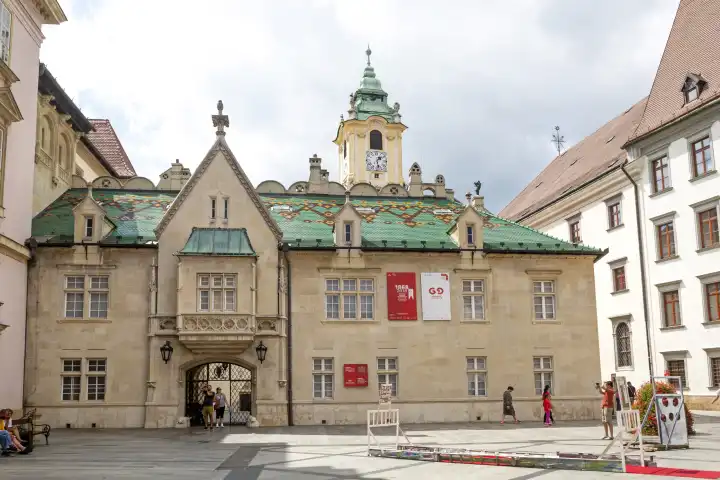 Stadtmuseum im alten Rathaus in Bratislava, Slowakei