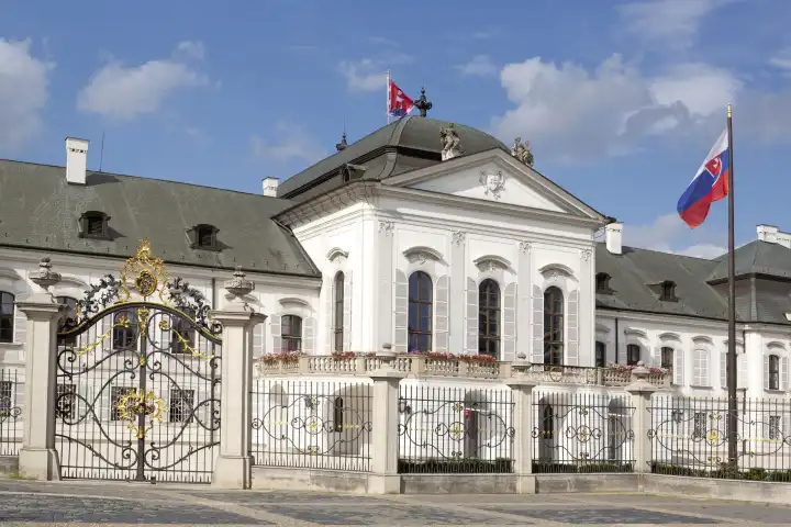 Präsidentenpalast, Palais Grassalkovich in Bratislava, Slowakei