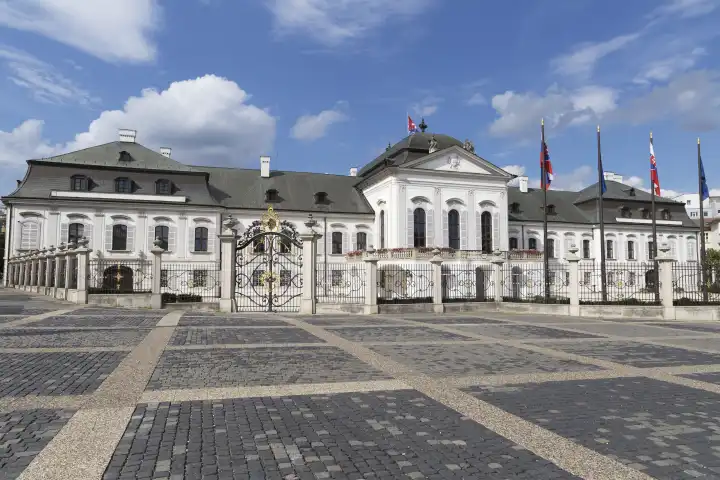 Präsidentenpalast, Palais Grassalkovich in Bratislava, Slowakei