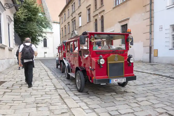 Stadtrundfahrt in Bratislava, Slowakei