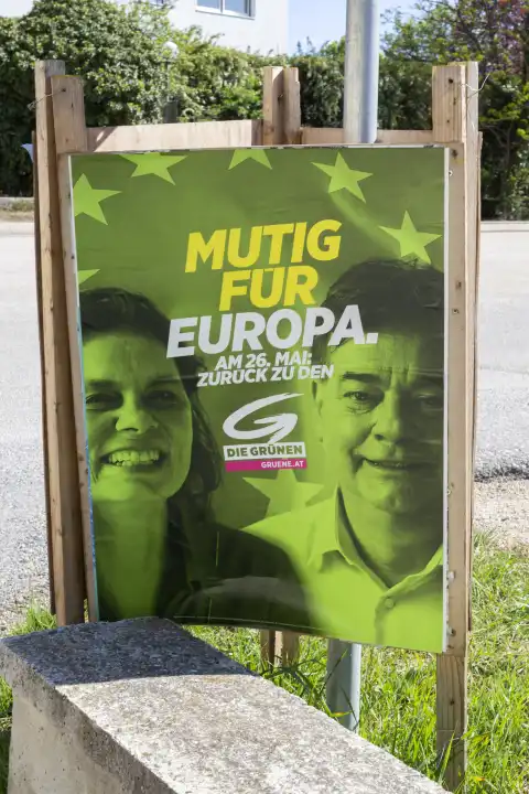 Europawahlen 2019, Die Grünen Wahlplakat
