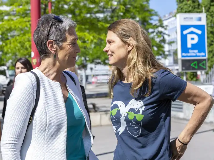 Ulrike Lunacek und Sarah Wiener, Die Grünen
