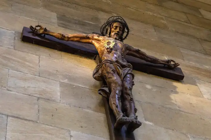 Christuskreuz, Sankt Veits Dom, Prag, Tschechien