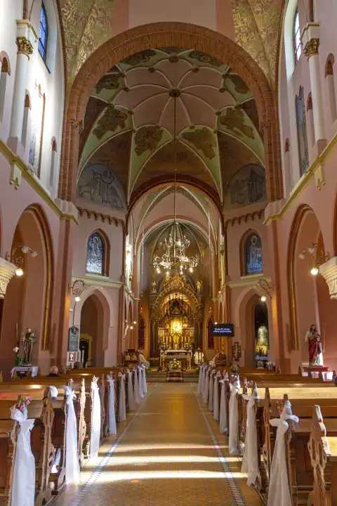 Redemptorist monastery, Church of our dear lady of perpetual help in Krakow, Poland