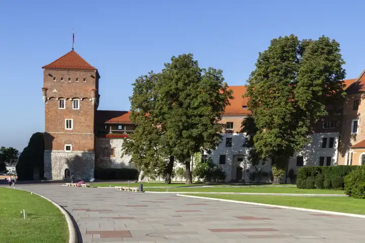 The Castle Wawel, Krakow, Poland