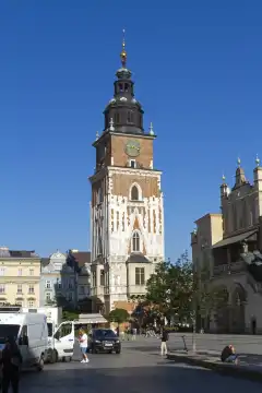 Alter Rathausturm  Krakau  Polen