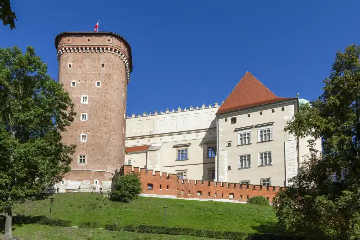 The Castle Wawel, Krakow, Poland