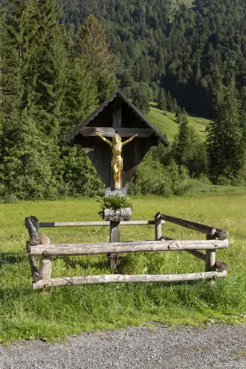wayside cross, Schönenbach in the Bregenzerwald, Vorarlberg