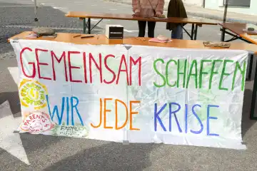 Climate protection rally in Horn Lower Austria on 18.03.2022, Together we create every crisis