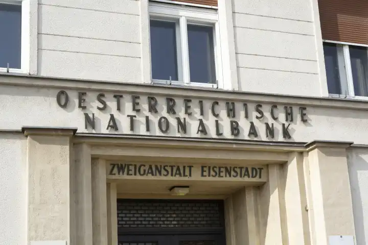 Austrian National Bank, former branch Eisenstadt, Burgenland