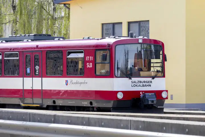 Salzburger Lokalbahnen, passenger transport, Salzburg city, Austria
