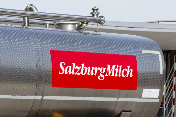 Salzburg milk tanker, Salzburg city, Austria