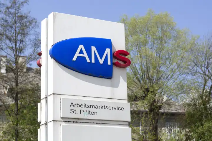 AMS Arbeitsmarktservice, Sankt Pölten Lower Austria, Austria