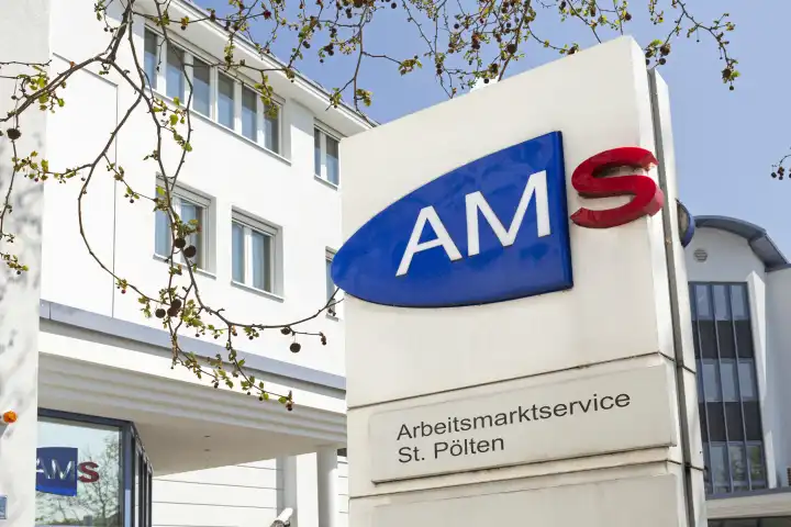 AMS Arbeitsmarktservice, Sankt Pölten NÖ, Österreich