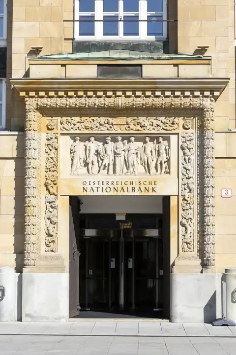 Portal, Austrian National Bank, Vienna