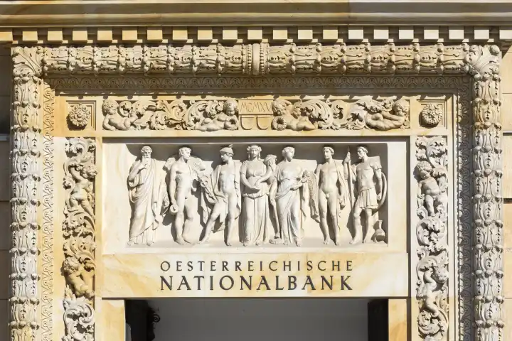 Portal, Austrian National Bank, Vienna