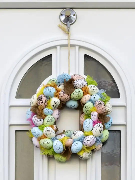 Egg wreath, Easter decoration